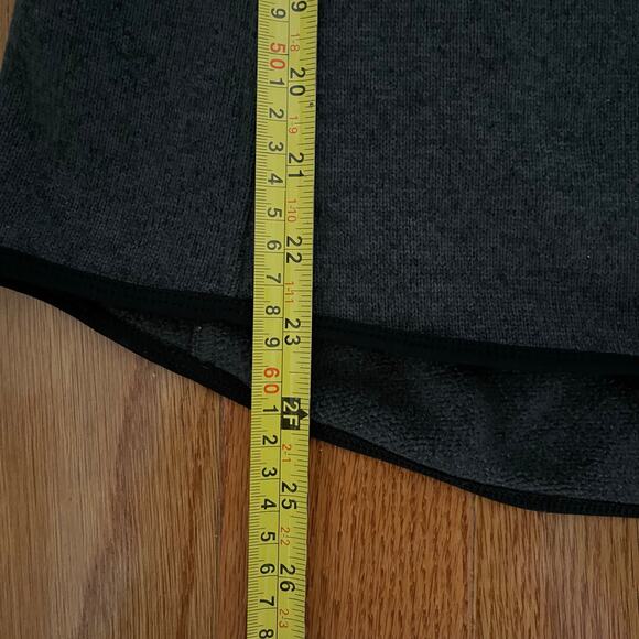 lululemon Fleece & Thank You Womens 6 Grey Black Pullover Athleisure Workout - Picture 10 of 10